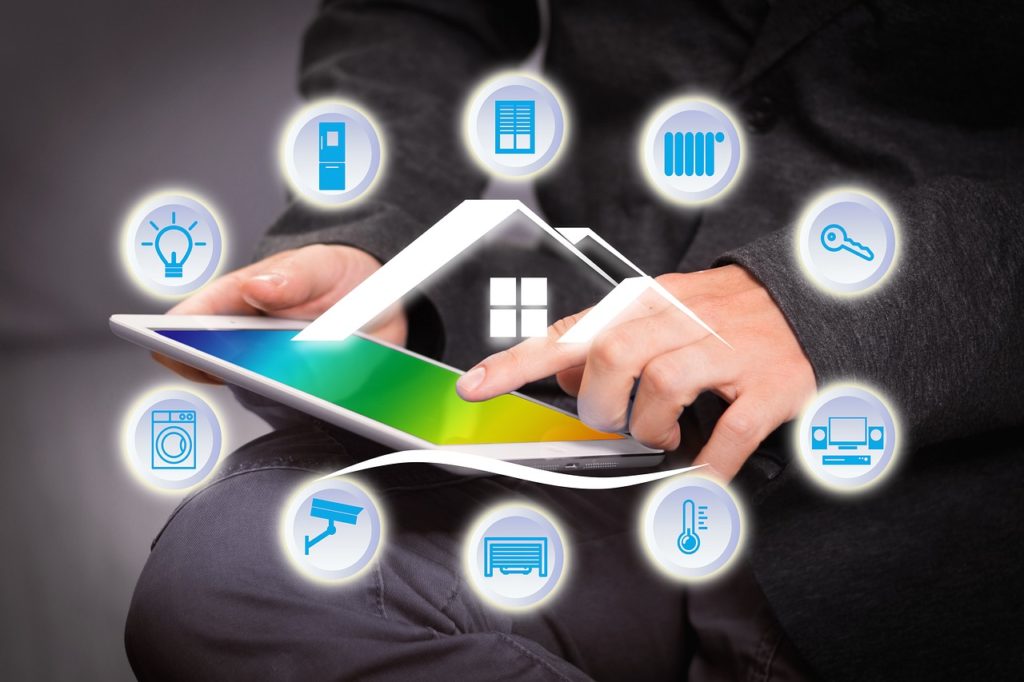 smart home, house, technology